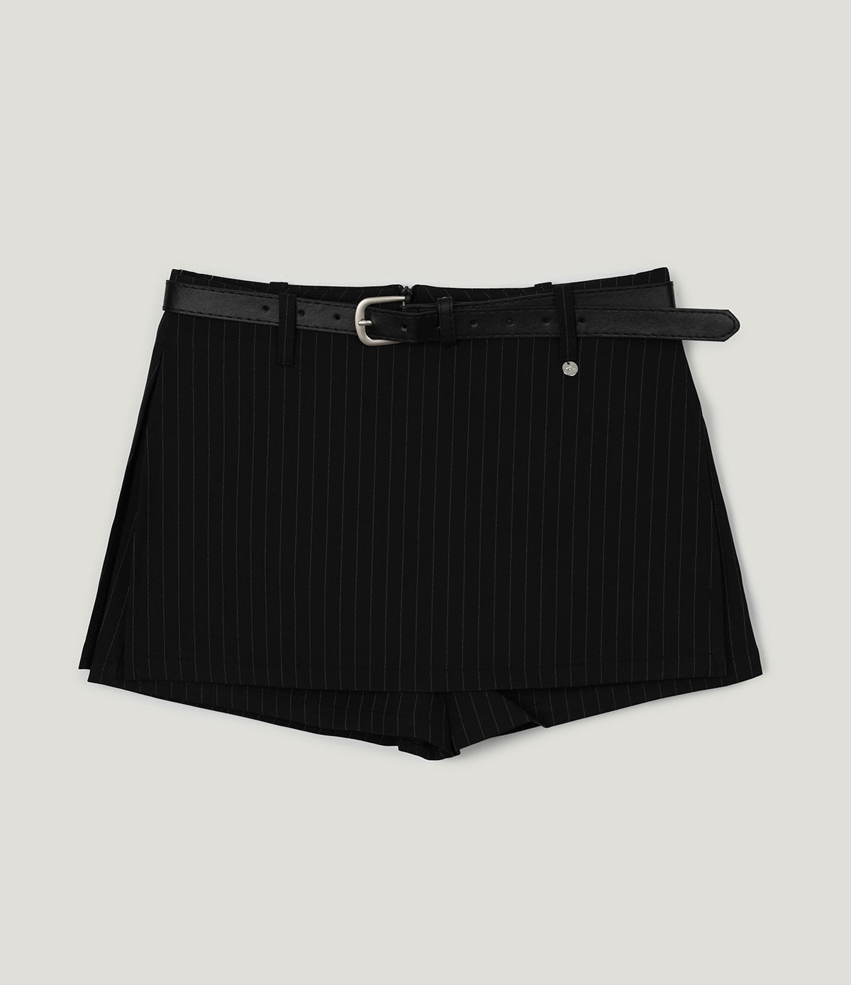 Selfin Stripe Mini Skort (Belt Set)