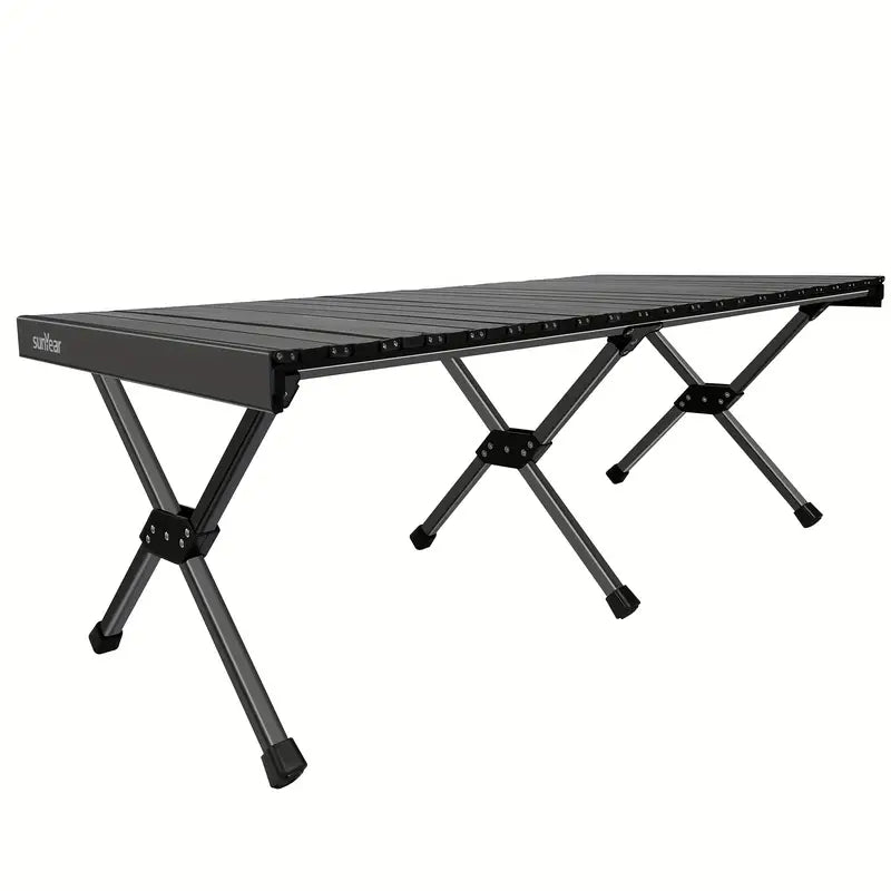 NNETM Portable Aluminum Folding Table with Carrying Bag-0