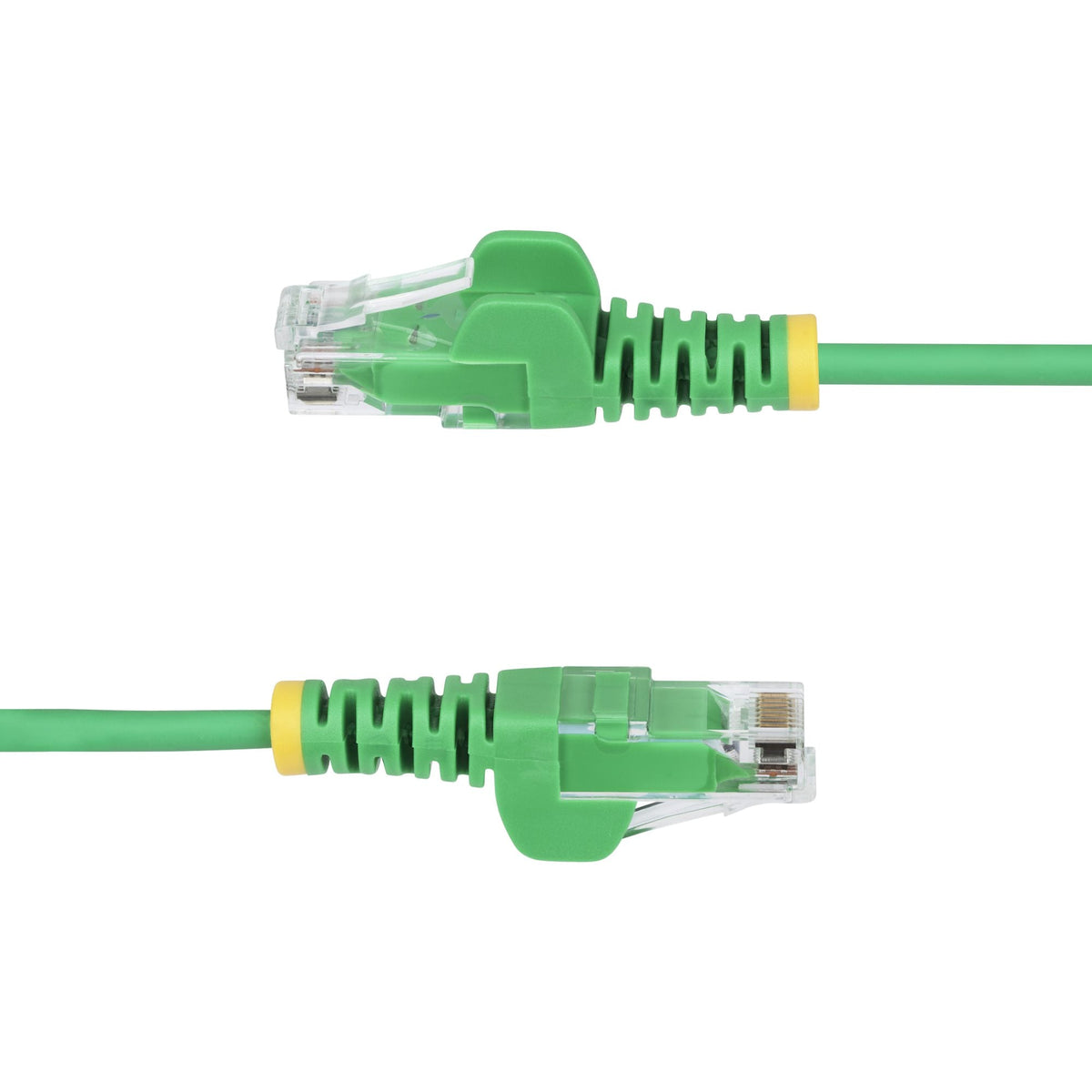 Star Tech 5m Green Slim CAT6 Ethernet Cable, Snagless, 100W PoE, UTP, LSZH, 28AWG Pure Bare Copper Wire, Slim RJ45 Network Patch Cord w/Strain Reliefs, Individually Tested