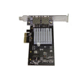 Star Tech Dual Port 10G PCIe Network Adapter Card - Intel-X550AT 10GBASE-T & NBASE-T PCI Express Network Interface Adapter 10/5/2.5/1GbE Multi Gigabit Ethernet 5 Speed NIC LAN Card