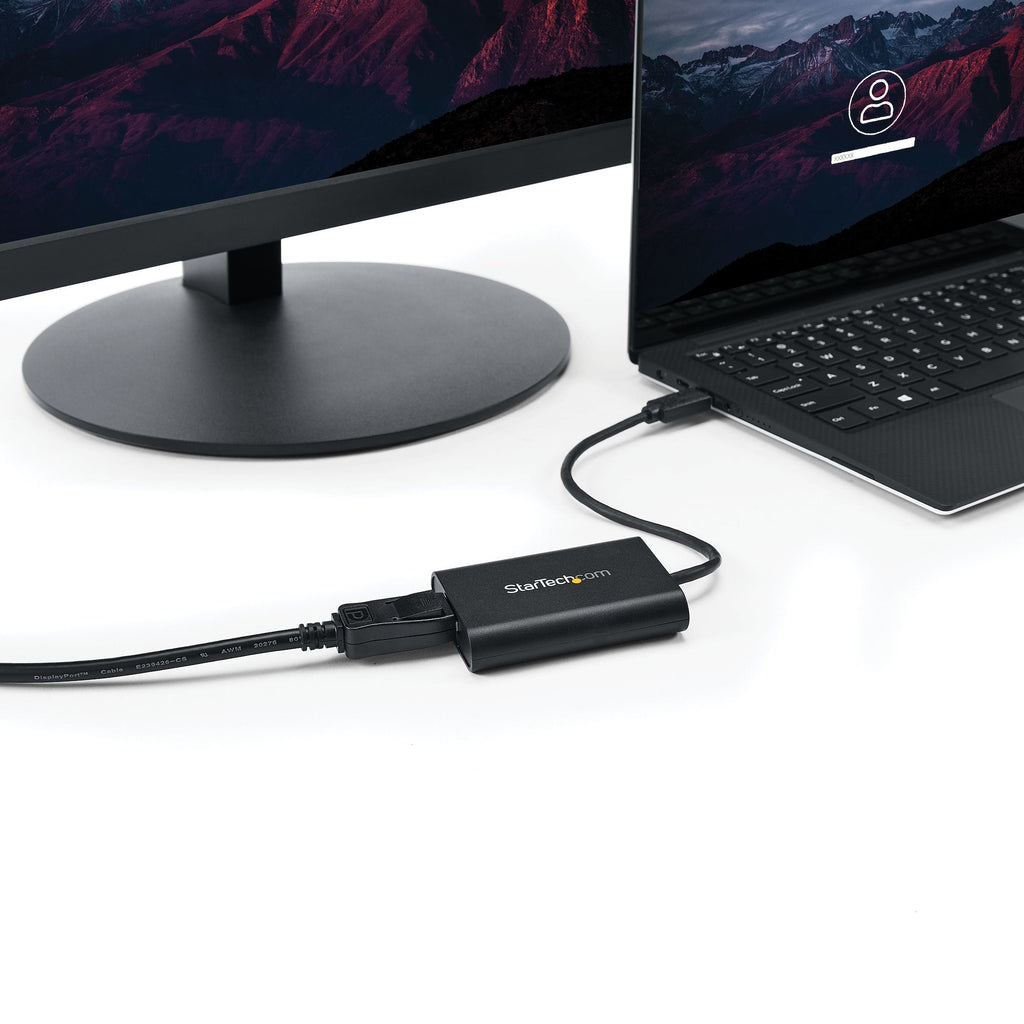 Star Tech USB 3.0 to DisplayPort Adapter, USB DP Monitor Converter for Windows, 4K (no support for macOS/ChromeOS/Linux) - TAA