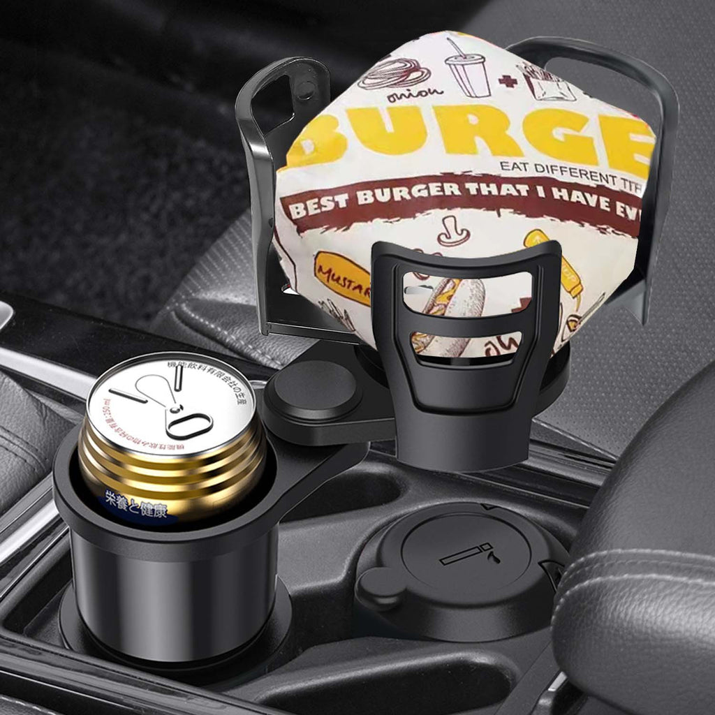 Car Cup Holder Splitter with Rotating Function