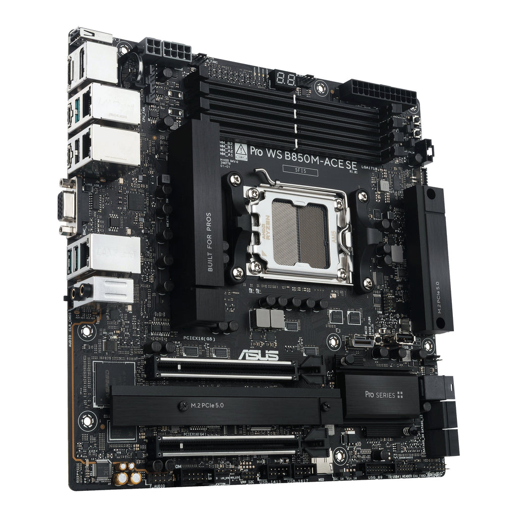 ASUS PRO WS B850M-ACE SE AMD B850 Socket AM5 micro ATX
