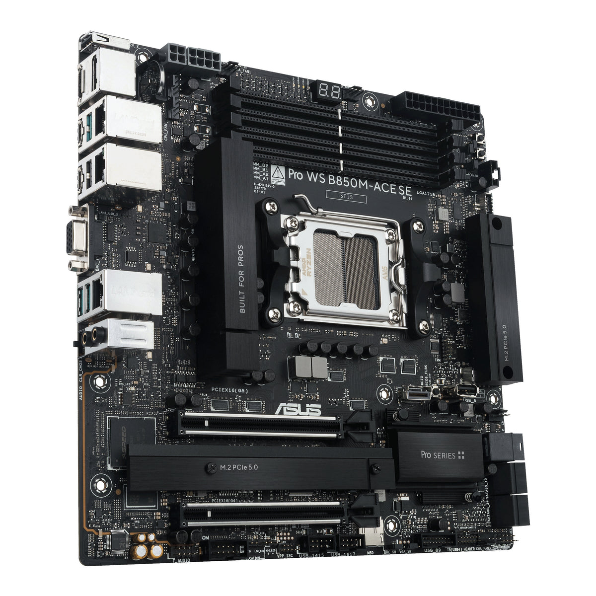 ASUS PRO WS B850M-ACE SE AMD B850 Socket AM5 micro ATX