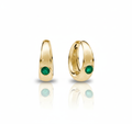 Nova Emerald Hoops-0