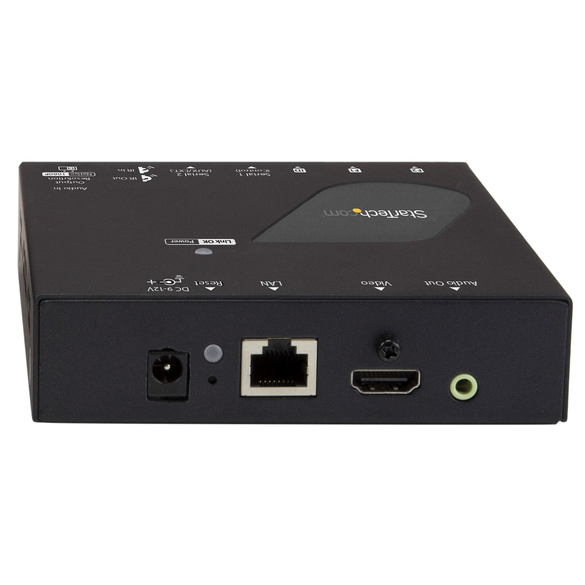 Star Tech 4K HDMI over IP Receiver for ST12MHDLAN4K, IP Extender with Video Control App, Support for AVoIP Video Wall - TAA