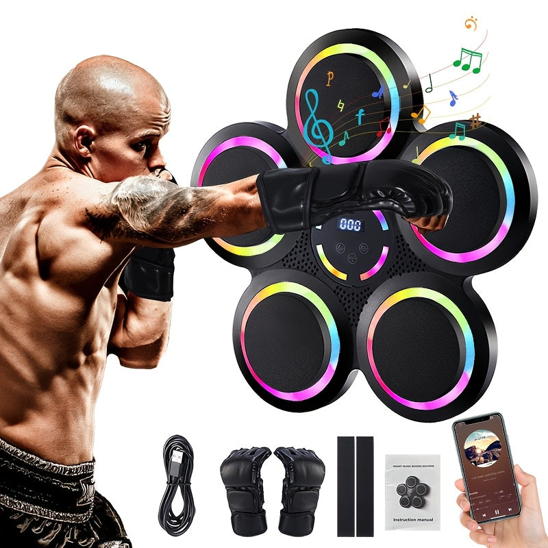 NNETM 9-Speed Smart Boxing Machine with Wireless Music-3