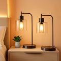 Industrial Touch Table Lamps Set Of 2 Oil Rubbed Bronze-0