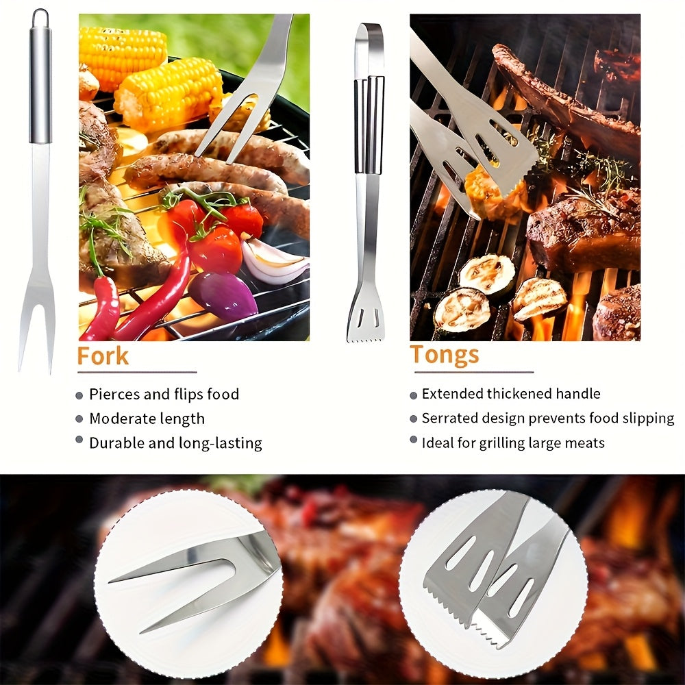 NNETM BBQ Grill Accessories Set (17pcs)-1