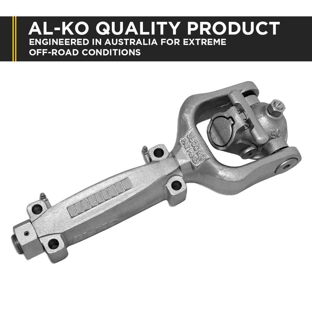 NNEDPE AL-KO 3.5T Off-Road Ball Coupling for Trailers Caravans Electric Brake-4