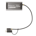 Star Tech USB-C to Dual-HDMI Adapter - USB-C or A to 2x HDMI - 4K 60Hz - 100W Power Delivery Pass-Through - 1ft (30cm) Built-in Cable - USB to HDMI Multi-Monitor Converter for Laptop - TAA