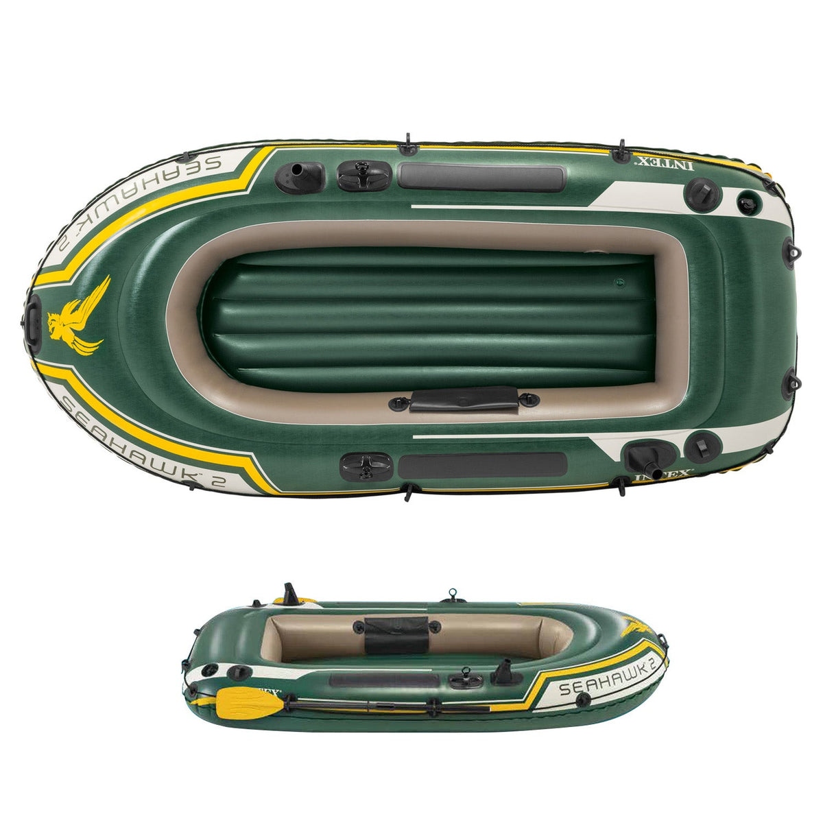 NNEDPE Intex Seahawk 2 Boat Set 68347NP-4