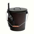 NNETM Galvanized Ash Bucket Set with Shovel-0