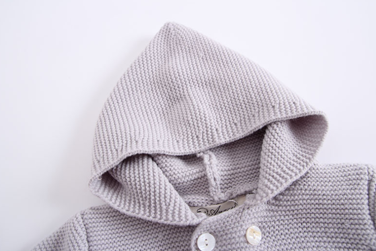 Baby Clothes, Knit Sweater and Romper for Infants