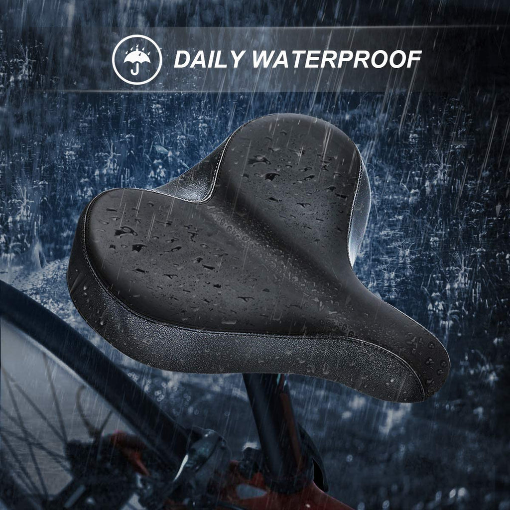 YS 3, YLG Oversized Comfort Bike Saddle Memory Foam, Waterproof, 13.5"W For Outdoor Bike-1