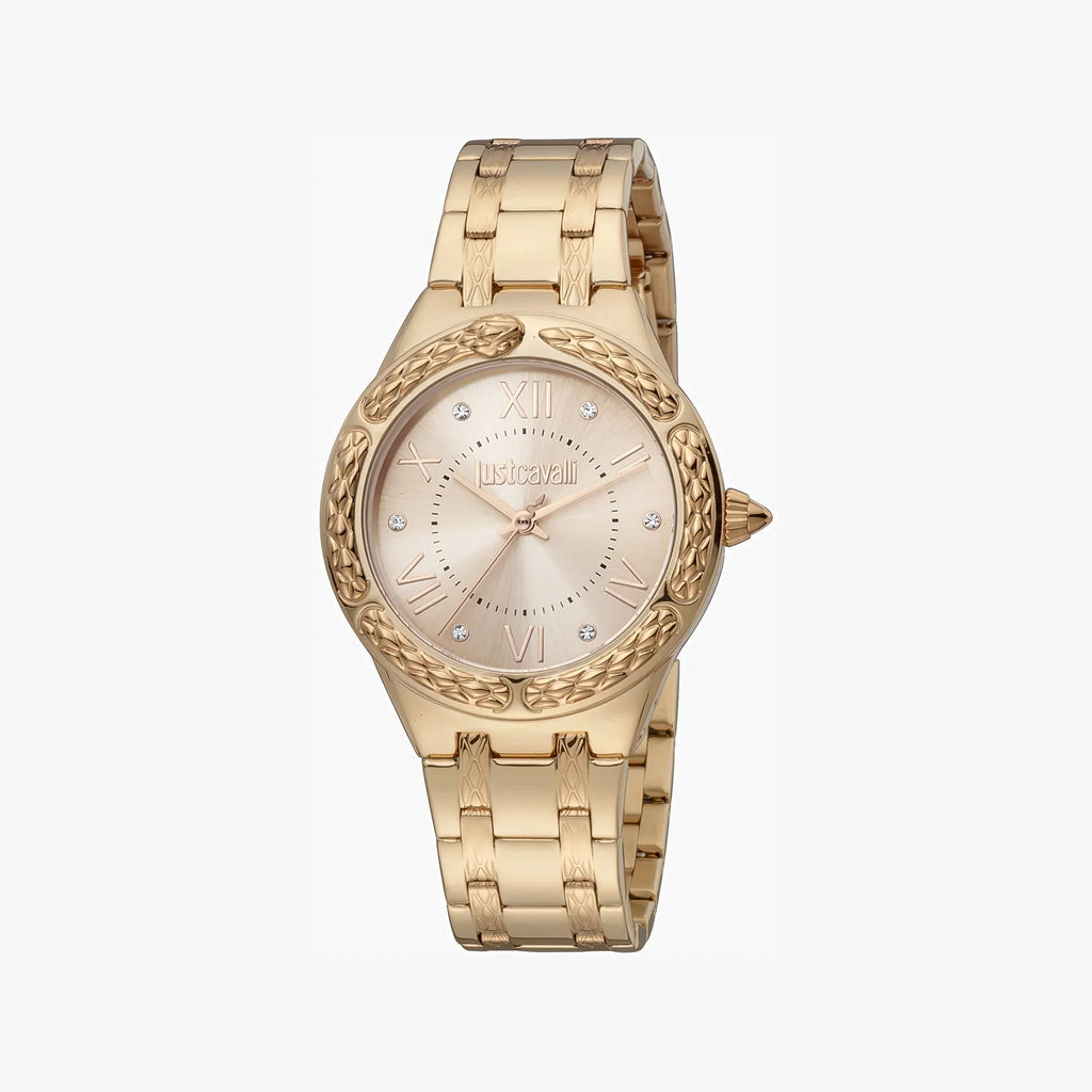 Just Cavalli Women's Rose Gold Watch, Elegant Dial | Jc1l200m0075-1
