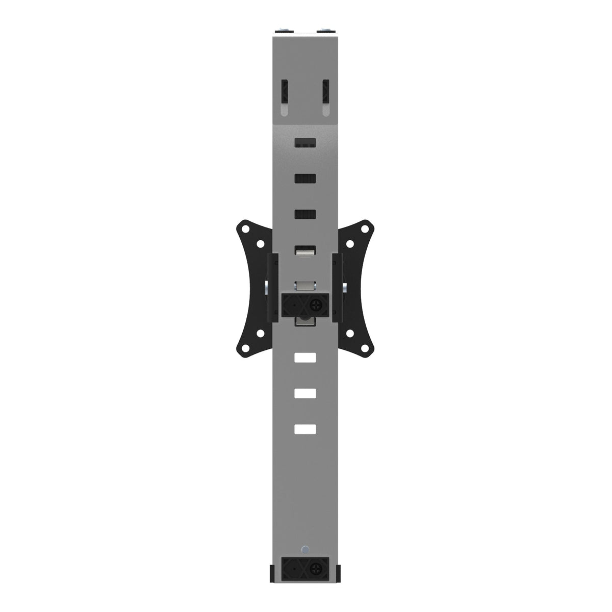 Star Tech Cubicle Monitor Mount - Cubicle Wall Single Monitor Hanger - Up to 34" VESA Mount Display - Height Adjustable Ergonomic Office Cubicle Hanging Flat Panel Hook & Clamp Bracket