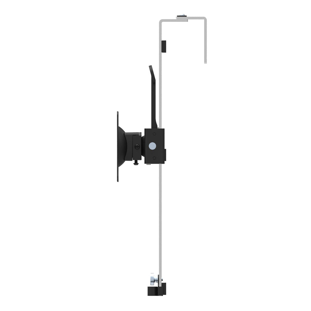 Star Tech Cubicle Monitor Mount - Cubicle Wall Single Monitor Hanger - Up to 34" VESA Mount Display - Height Adjustable Ergonomic Office Cubicle Hanging Flat Panel Hook & Clamp Bracket