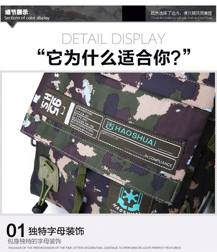 Wholesale Men's Portable Crossbody Bag, Casual Shoulder Bag, Outdoor Waterproof Cloth Bag, Sports Travel Bag, Cross-Border Supply
