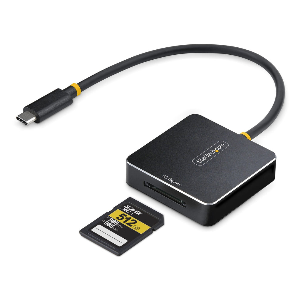 Star Tech 1B-USB-C-SDE-ADAPTER card reader USB 3.2 Gen 2 (3.1 Gen 2) Type-C Black