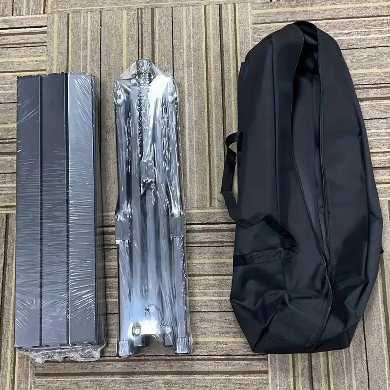 NNETM Portable Aluminum Folding Table with Carrying Bag-2