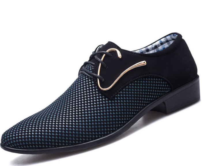 Men's Pointed Toe Leather Shoes for Cross-Border E-commerce