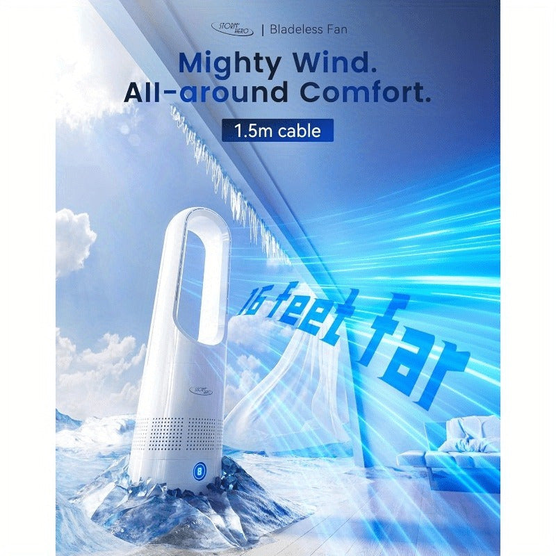 NNETM Standing Tower Fan Smart Oscillating Quiet Floor Fan-3
