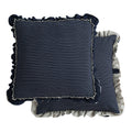 Cotton Sand-Washed Lotus Leaf Lace Sofa Pillow Cushion