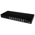 Star Tech 16 Port 1U Rackmount USB KVM Switch Kit with OSD and Cables