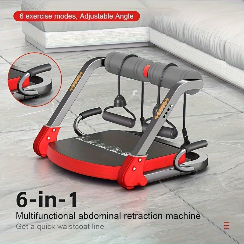 NNETM 6-in-1 Abdominal Trainer Core Strength Home Gym-3