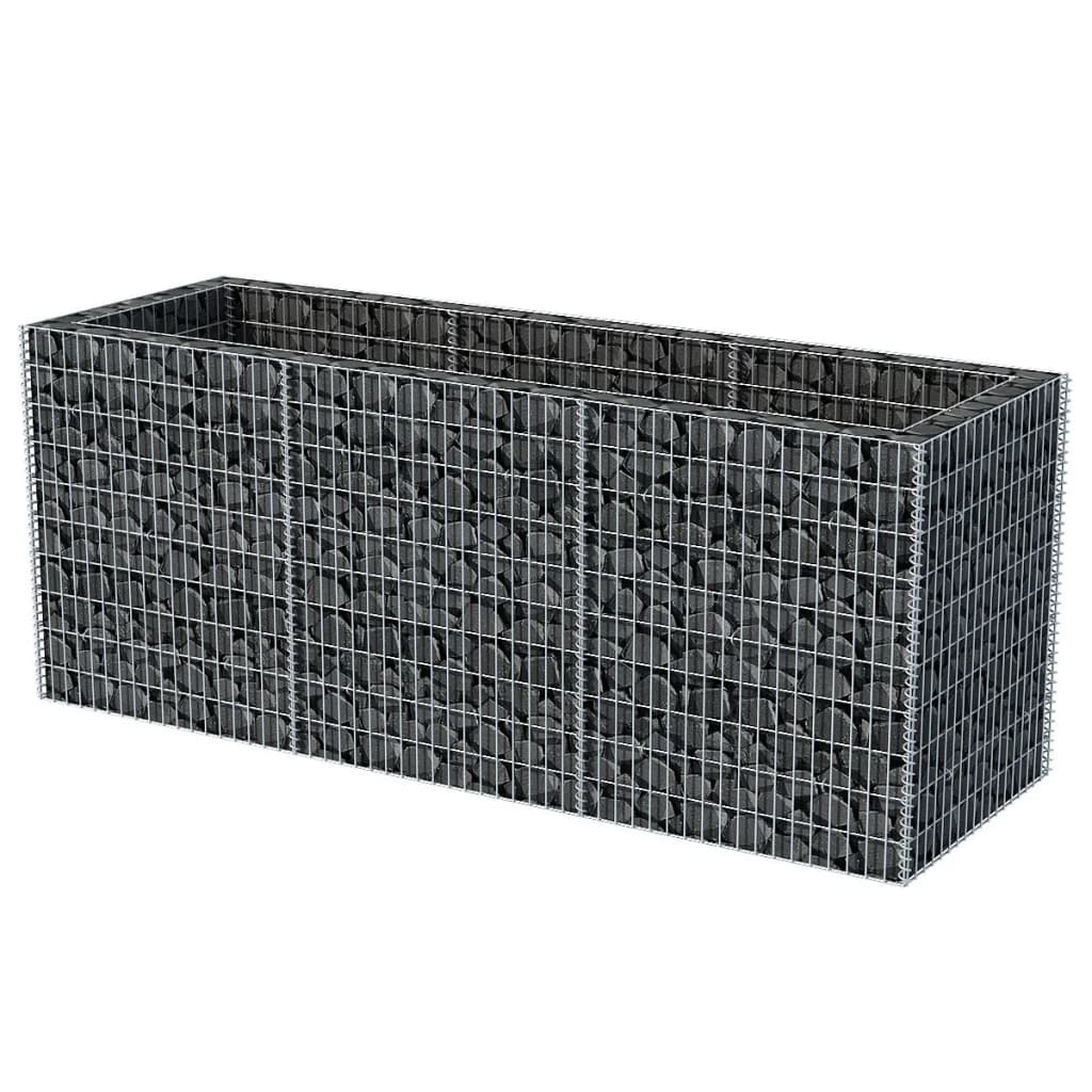 NNEVL Gabion Raised Bed Steel 270x90x100 cm-2