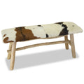 NNEVL Bench Real Leather Teak-0