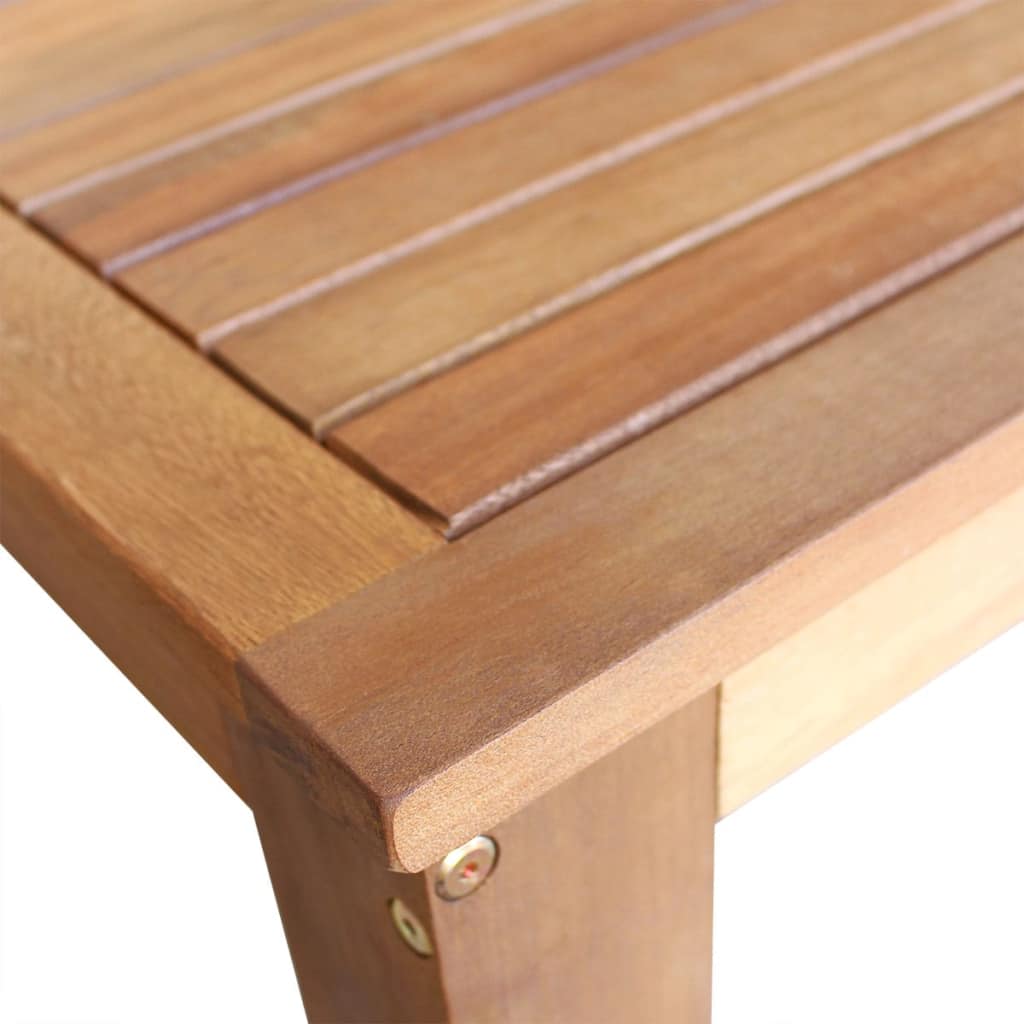 NNEVL Bar Table and Stool Set 5 Pieces Solid Acacia Wood-3