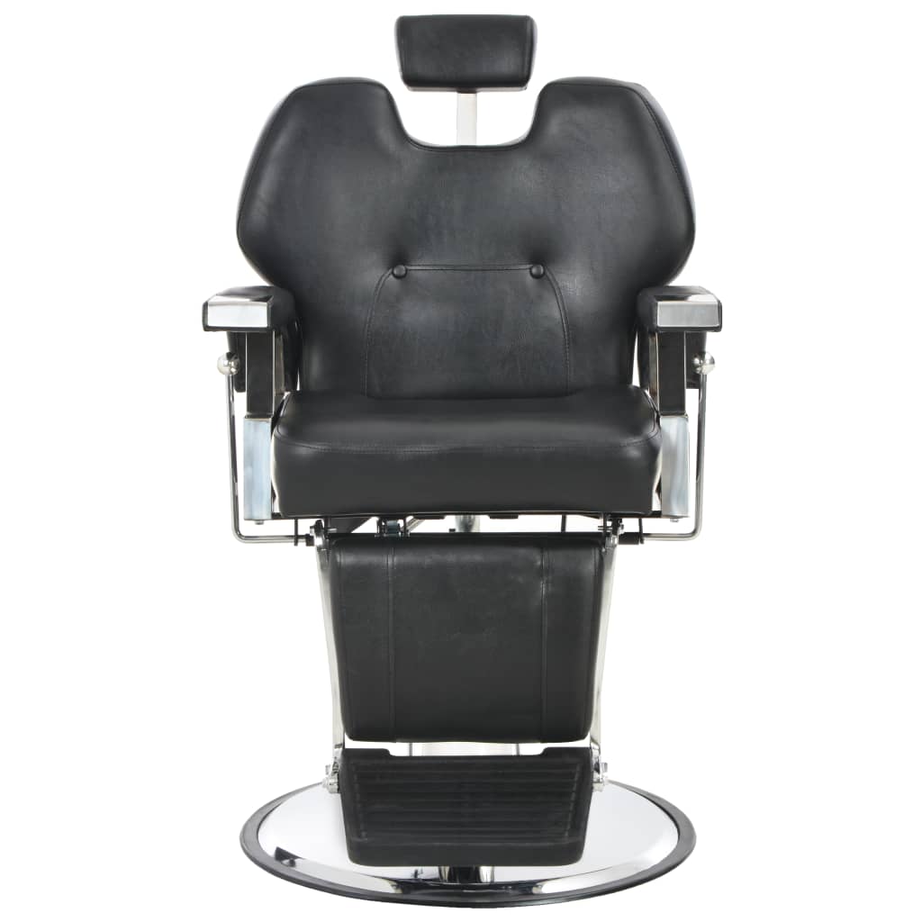 NNEVL Barber Chair Black 72x68x98 cm Faux Leather-1