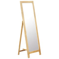 NNEVL Freestanding Mirror 48x46.5x150 cm Solid Oak Wood-0
