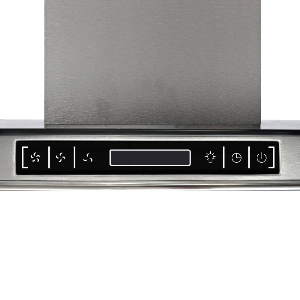 NNEVL Island Mount Range Hood with LCD Display-3