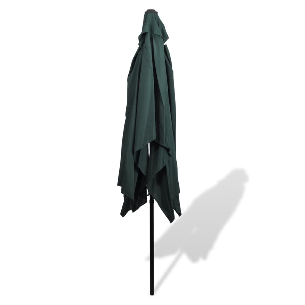 NNEVL Parasol 200 x 300 cm Green Rectangular-1