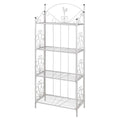 NNEVL Plant Rack Square White-0