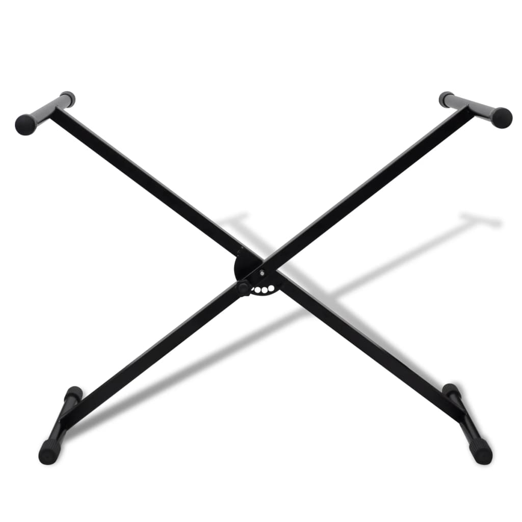 NNEVL Adjustable Keyboard Stand and Stool Set-3