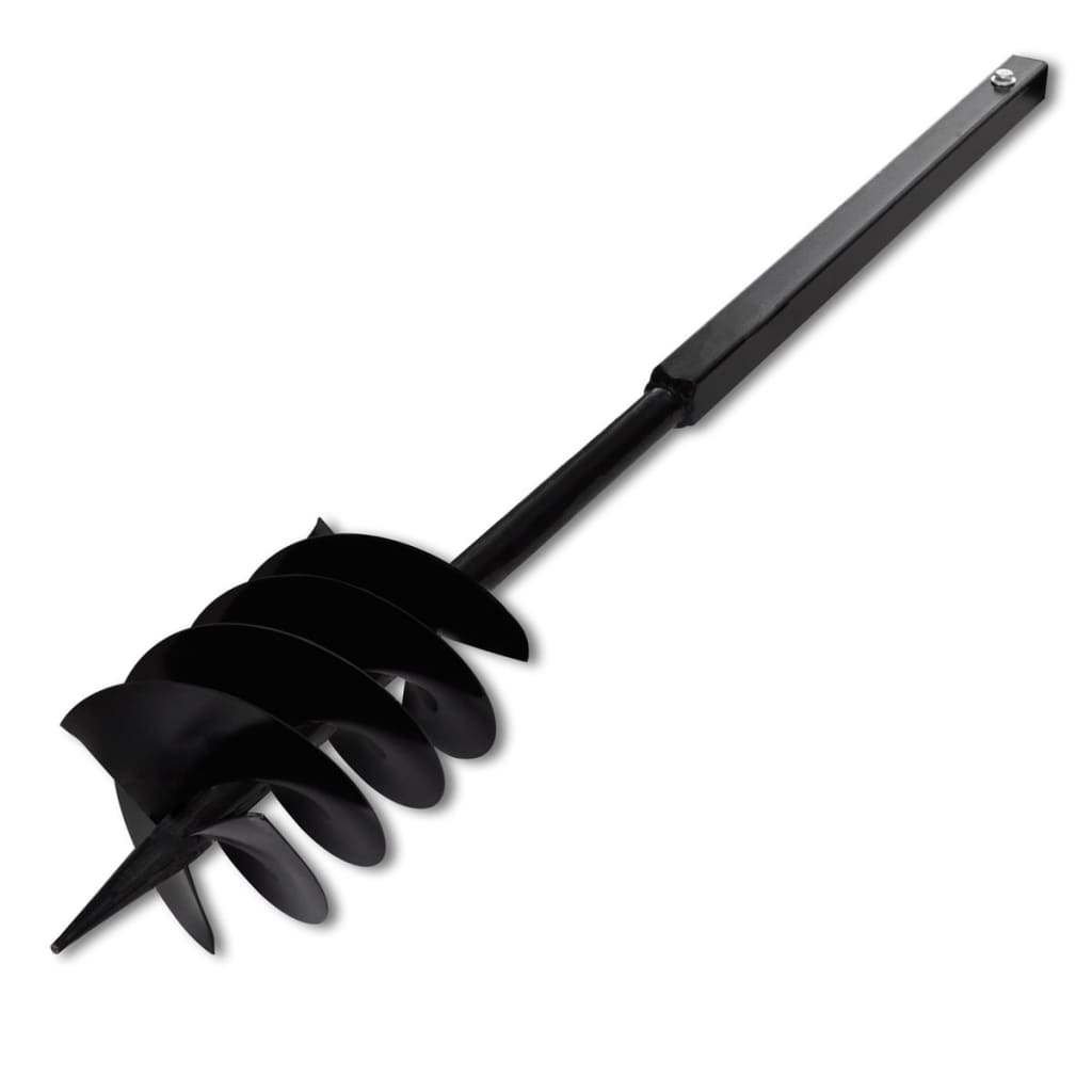 NNEVL Ground Drill with Handle 180 mm with Extension Tube 9 m Steel-3