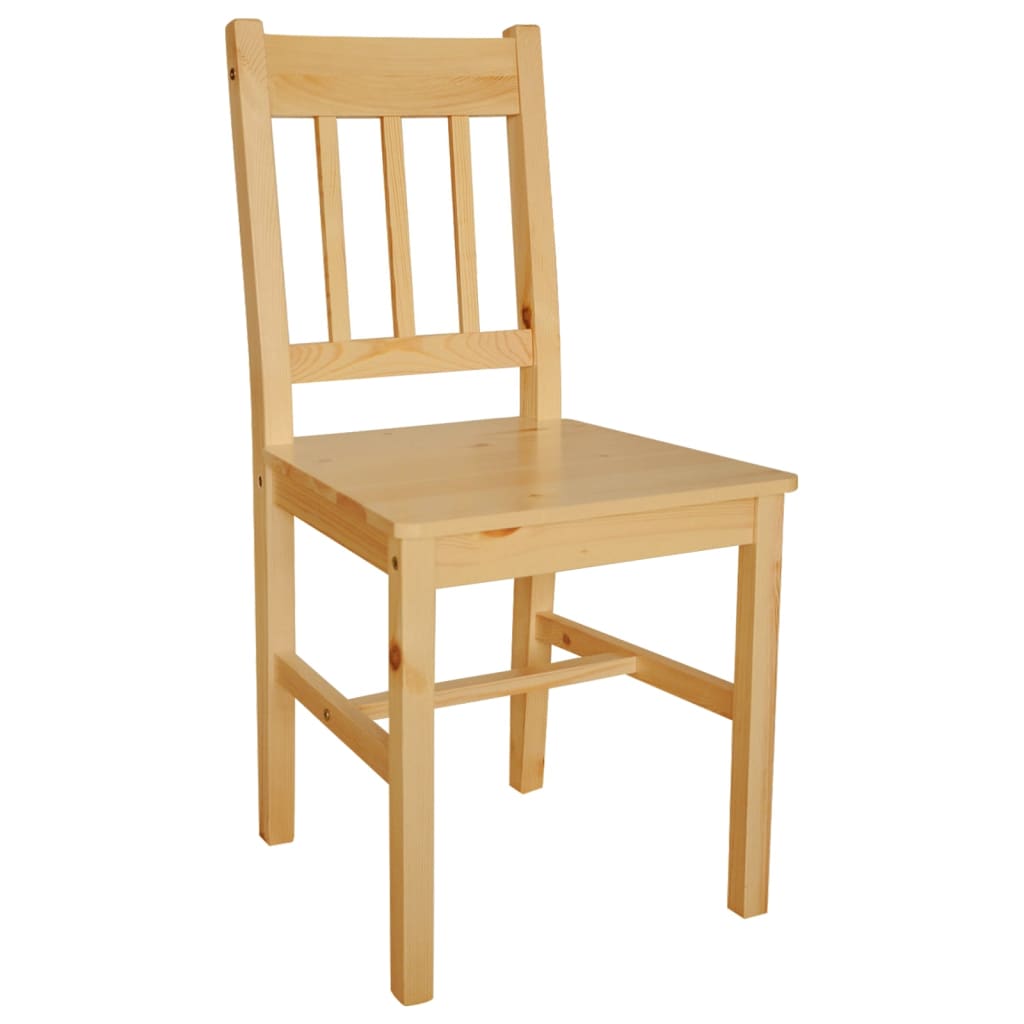 NNEVL Dining Chairs 2 pcs Pinewood-1