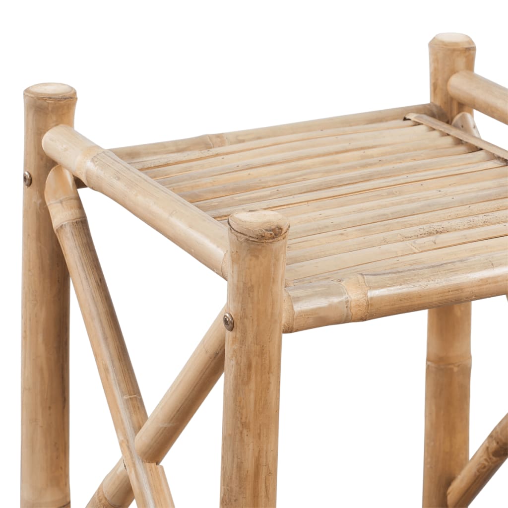 NNEVL 3-Tier Square Bamboo Shelf-2
