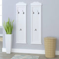 NNEVL Coat Racks 2 pcs White-0