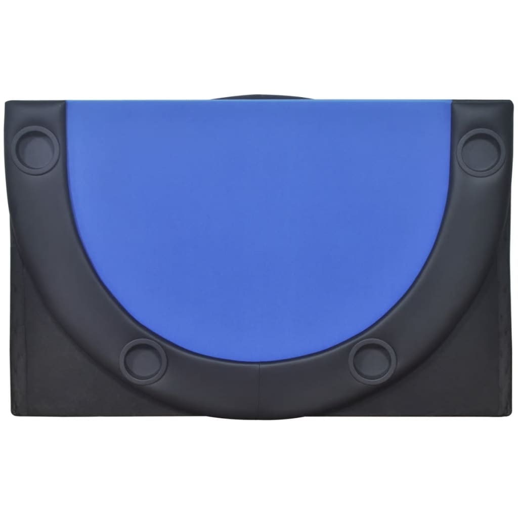 NNEVL 10-Player Foldable Poker Tabletop Blue-3
