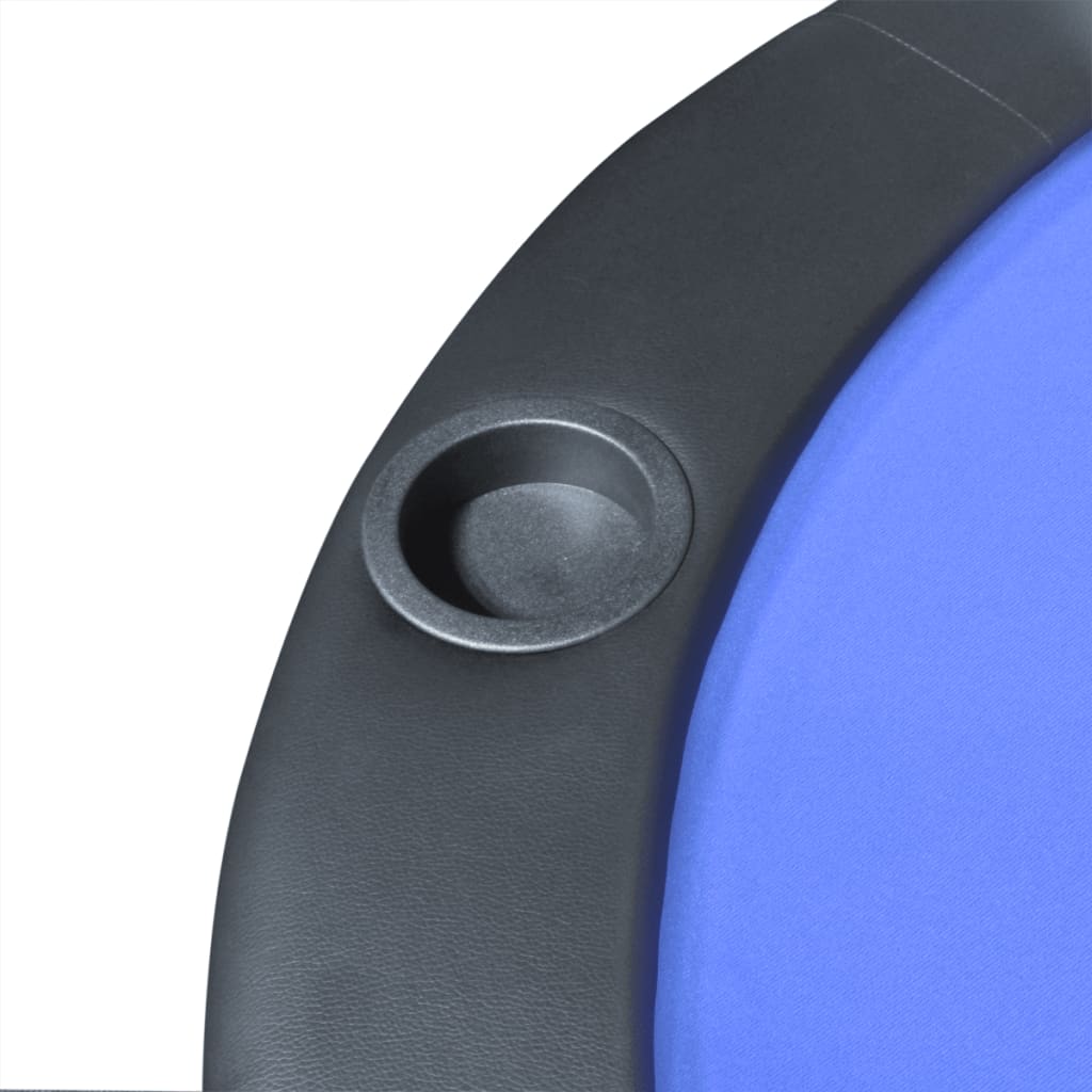 NNEVL 10-Player Foldable Poker Tabletop Blue-4