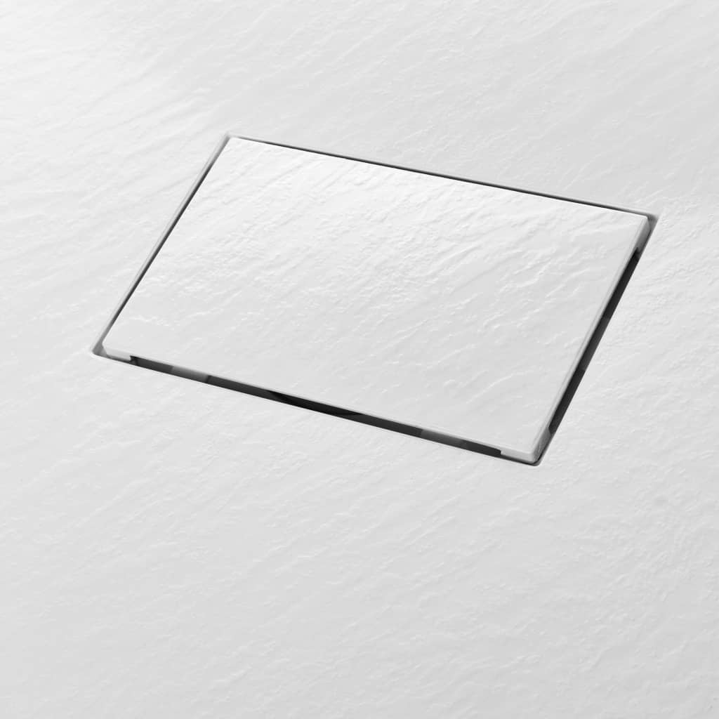NNEVL Shower Base Tray SMC White 100x70 cm-4