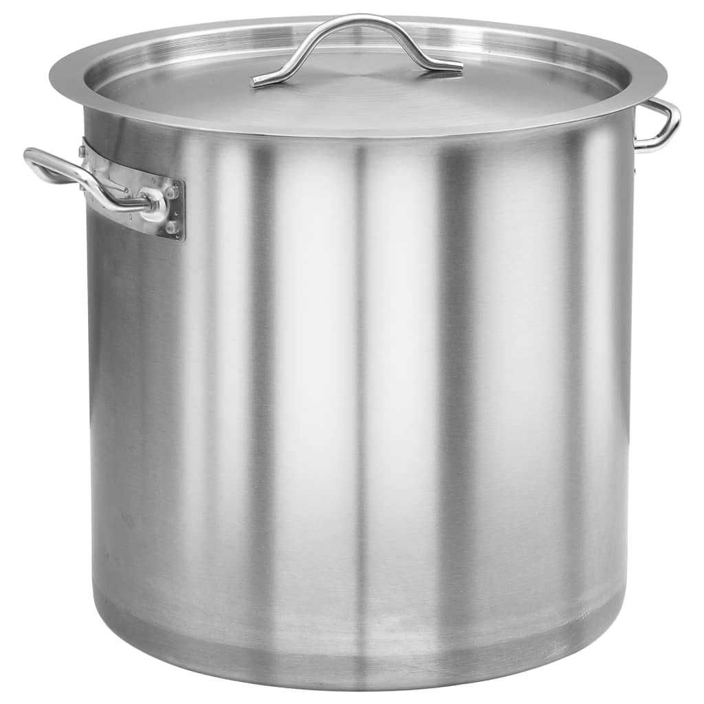 NNEVL Stock Pot 35 L 36x36 cm Stainless Steel-0