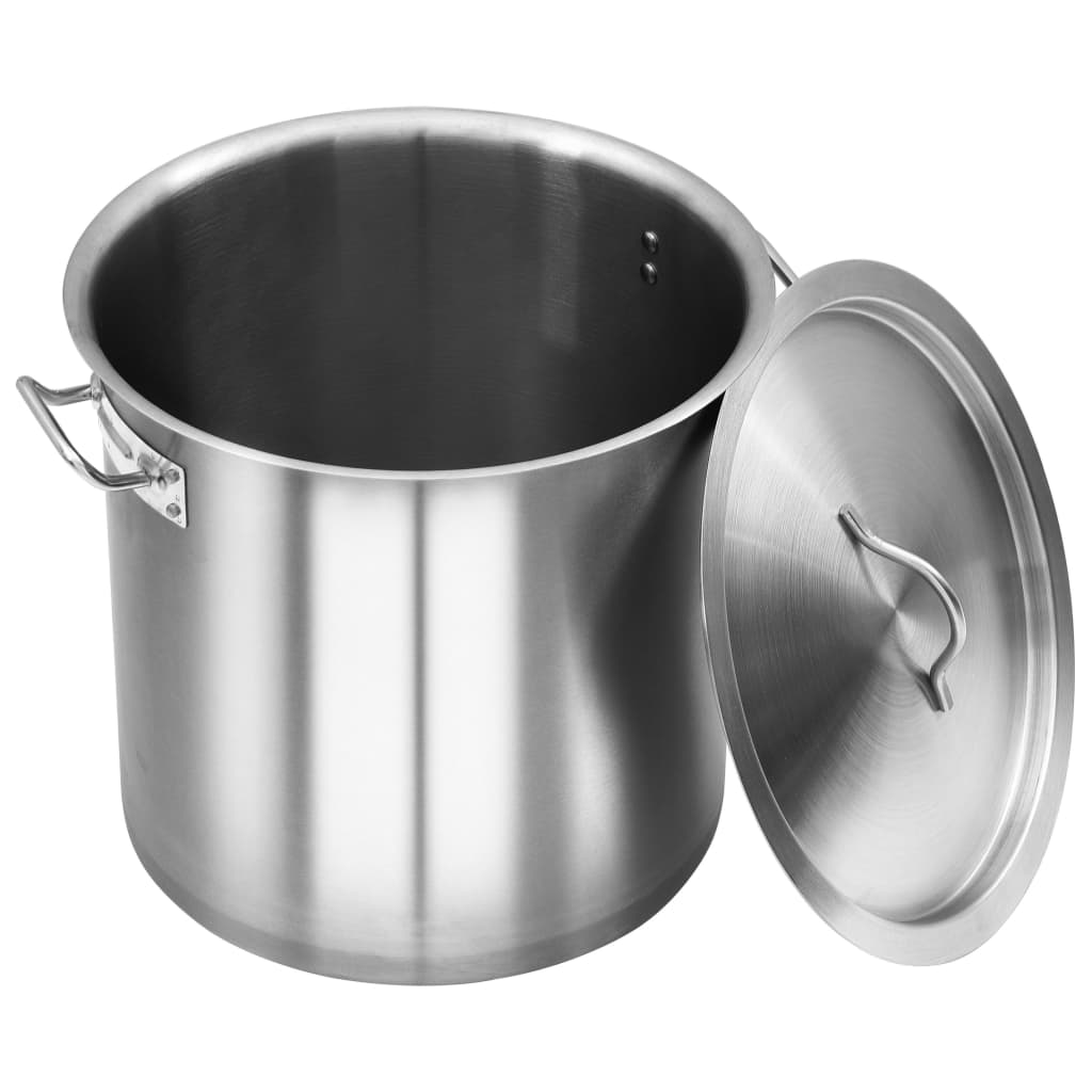 NNEVL Stock Pot 35 L 36x36 cm Stainless Steel-2