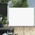 NNEVL Patio Retractable Side Awning 120x500 cm Cream-0
