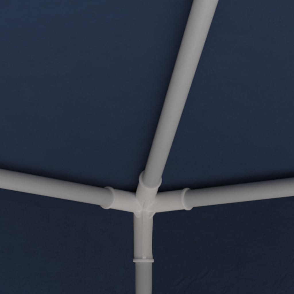 NNEVL Professional Party Tent with Side Walls 4x4 m Blue 90 g/m²-1